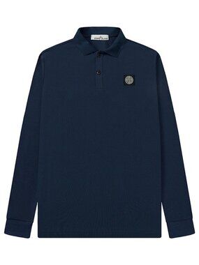 Stone Island Navy Blue Men's Shirt